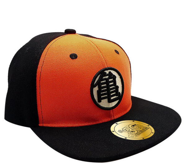 DRAGON BALL - Snapback Cap - Black & Orange- Kame