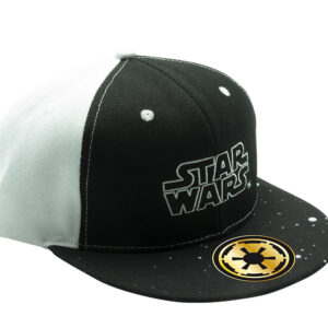 STAR WARS - Snapback Cap - Black & White - Logo*