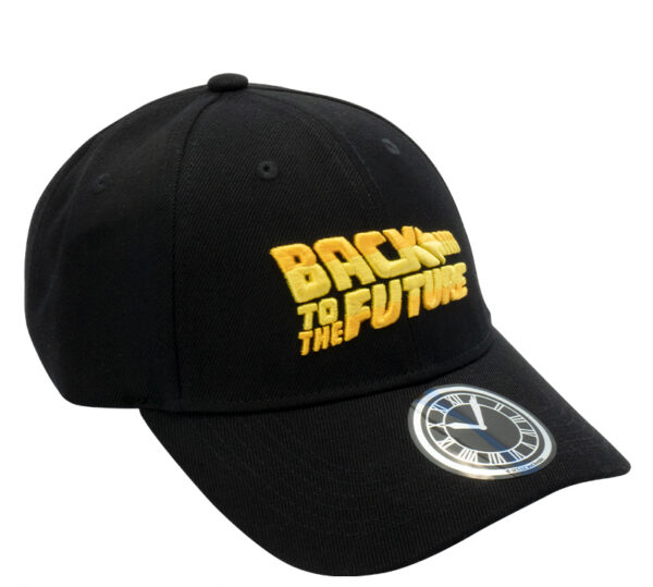 BACK TO THE FUTURE - Cap Black Back To The Future logo