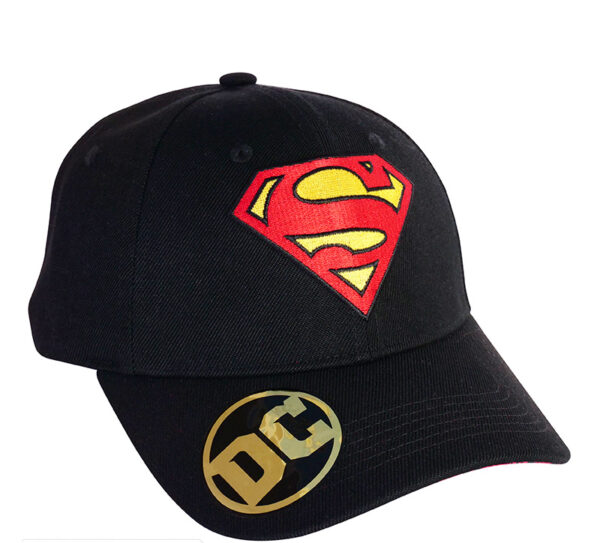 DC COMICS - Cap Black Superman logo