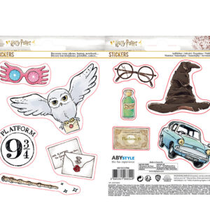 HARRY POTTER - Stickers - 16x11cm/ 2 planches - Magical Objects X5