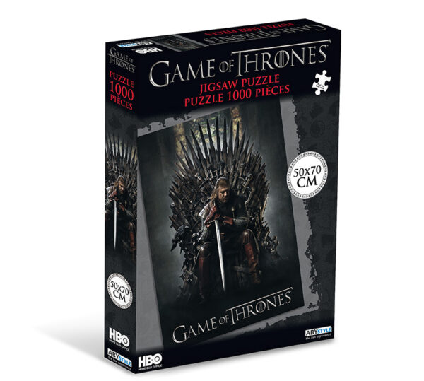 GAME OF THRONES - Jigsaw puzzle 1000 pieces - Iron throne