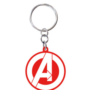 MARVEL - Keychain PVC "Avengers logo" X4