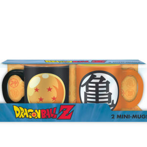 DRAGON BALL - Set 2 espresso mugs - 110ml - DBZ/Dragon Ball&Kamex2