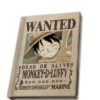 ONE PIECE -  A5 Notebook "Wanted Luffy"