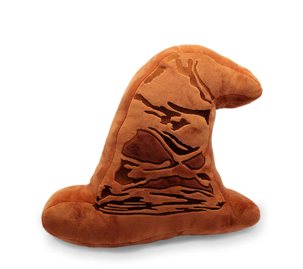 HARRY POTTER - Cushion - Talking Sorting hat - Material: Velboa with embroidery + Polyester (plush style) - H. 30cm x L. 36cm x Depth 8cm