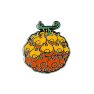 ONE PIECE - Pin Flame-Flame Fruit