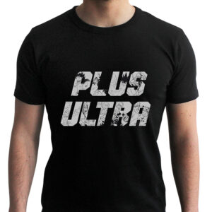 MY HERO ACADEMIA - Tshirt "Plus Ultra" man SS black - new fit