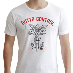 GREMLINS - Tshirt "Outta Control" man SS white - new fit