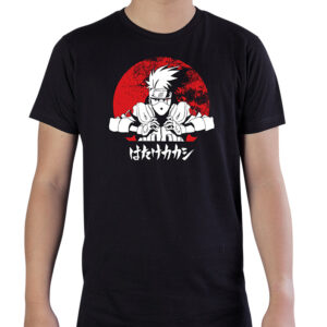 NARUTO SHIPPUDEN - Tshirt "Kakashi" man SS black - basic