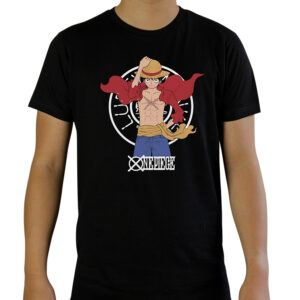 ONE PIECE - Tshirt "Luffy New World" man SS black - basic