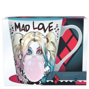 dc comics mug 250 ml harley quinn mad love box x2