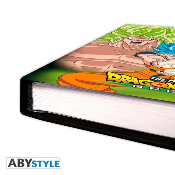 DRAGON BALL BROLY - A5 Notebook "Broly VS Goku & Vegeta"