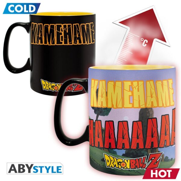 DRAGON BALL - Mug Heat Change - 460 ml - DBZ/Kamehameha -Ceramic