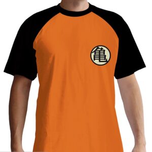 dragon ball tshirt kame symbol man ss orange premium