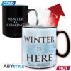 GAME OF THRONES - Mug Heat Change - 460 ml - Winter is here