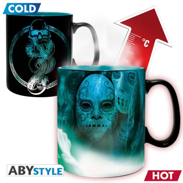HARRY POTTER - Mug Heat Change - 460 ml - Voldemort -Ceramic