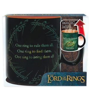 lord of the rings mug heat change 460 ml sauron box x2 2