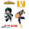 MY HERO ACADEMIA - Stickers - 16x11cm/ 2 sheets - UA High School