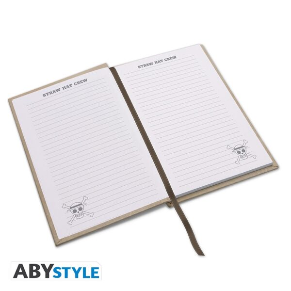 ONE PIECE -  A5 Notebook "Wanted Luffy"