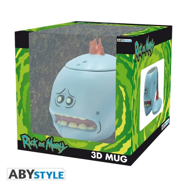 RICK & MORTY - Mug 3D - Mr. Meeseeks - Material: dolomit