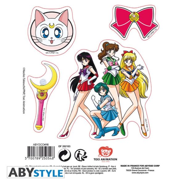 SAILOR MOON -Stickers - 16x11cm/ 2 sheets - Sailor Moon