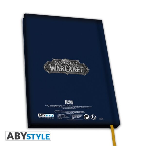 WORLD OF WARCRAFT - A5 Notebook "Alliance"