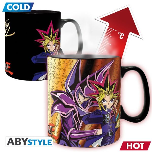YU-GI-OH! - Mug Heat Change - 460 ml Yugi vs Kaïba - Ceramic