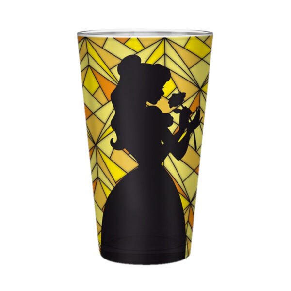 DISNEY - Large Glass - 400ml - The Beauty & the Beast Belle