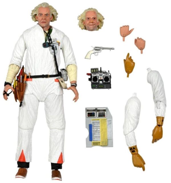 Back To The Future - 7" Scale Action Figure - Ultimate Doc Brown (1985)