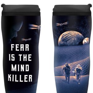 dune travel mug fear is the mind killer