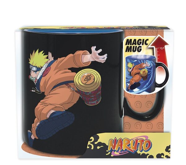 NARUTO - Mug Heat Change - 460 ml - Naruto & Sasuke