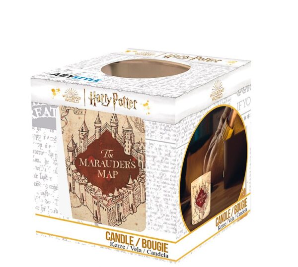 HARRY POTTER - Candle - Marauder's Map