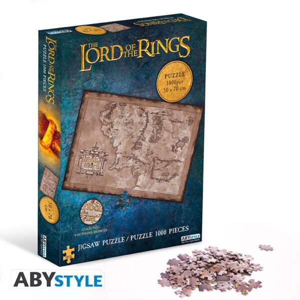 LORD OF THE RINGS - Jigsaw puzzle 1000 pieces - Middle Earth