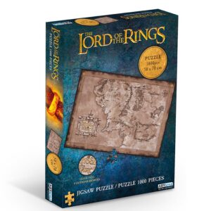 lord of the rings jigsaw puzzle 1000 pieces middle earth