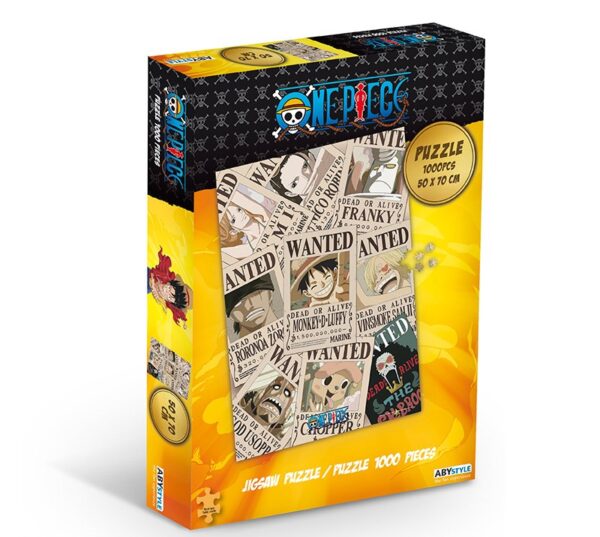 ONE PIECE - Jigsaw puzzle 1000 pieces - Wanted