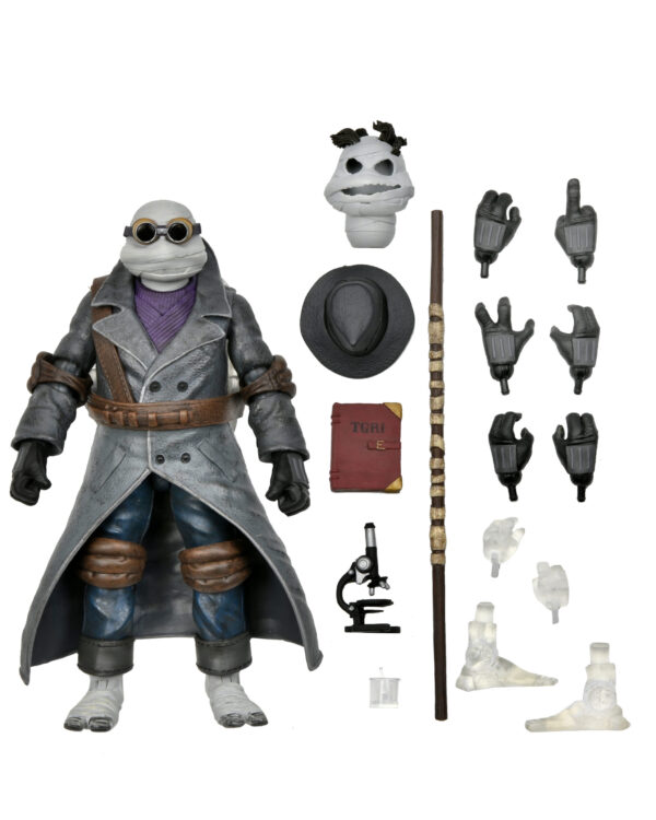Universal Studios x TMNT 7” Scale Action Figure Ultimate Donatello as The Invisible Man