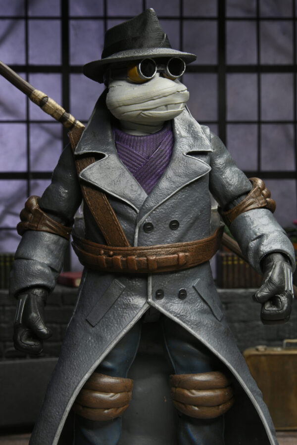 Universal Studios x TMNT 7” Scale Action Figure Ultimate Donatello as The Invisible Man