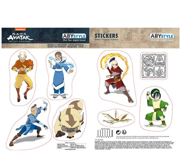 AVATAR - Stickers - 16x11cm/ 2 sheets - Group