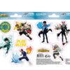 MY HERO ACADEMIA - Stickers - 16x11cm/ 2 sheets - Heroes Villains