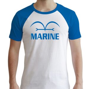 one piece tshirt marine man ss blue premium