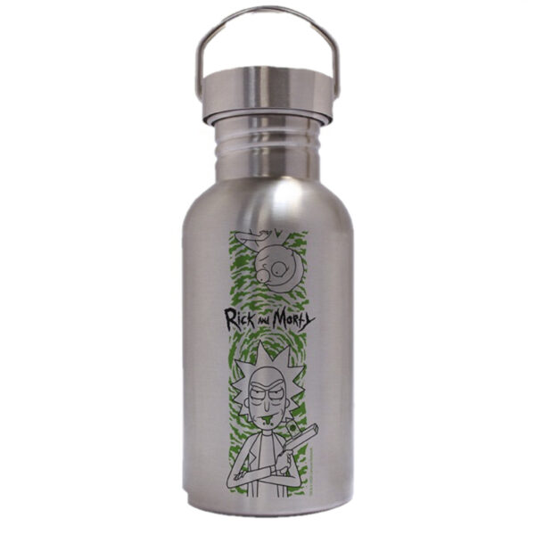 RICK AND MORTY - Canteen Steel Bottle - Portal